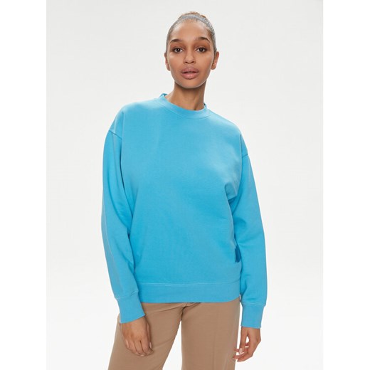 Replay Bluza W3586Q.000.23614P Niebieski Regular Fit ze sklepu MODIVO w kategorii Bluzy damskie - zdjęcie 182614931
