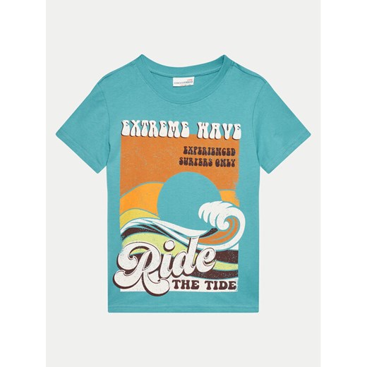 Coccodrillo T-Shirt WC4143201HBJ Niebieski Regular Fit ze sklepu MODIVO w kategorii T-shirty chłopięce - zdjęcie 182614932