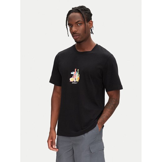 Jack&Jones T-Shirt Varenna 12273162 Czarny Regular Fit ze sklepu MODIVO w kategorii T-shirty męskie - zdjęcie 182615132