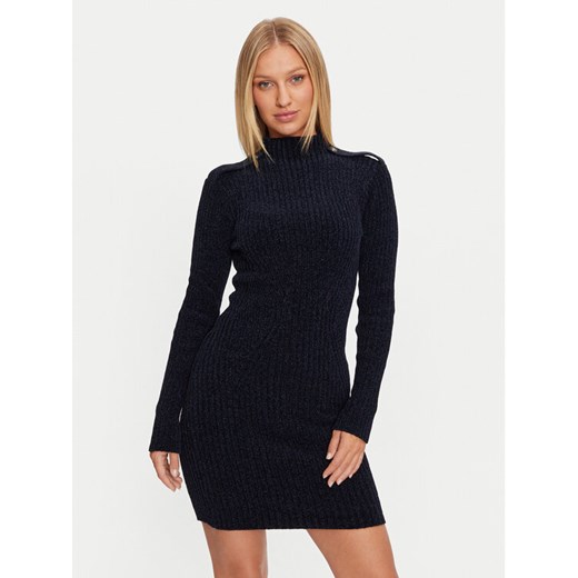 Guess Sukienka koktajlowa Keily W4BK27 Z3JE0 Granatowy Regular Fit ze sklepu MODIVO w kategorii Sukienki - zdjęcie 182615161