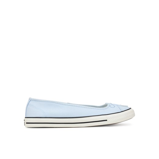 Converse Baleriny Chuck Taylor All Star Dainty A16215C Niebieski ze sklepu MODIVO w kategorii Balerinki - zdjęcie 182615174
