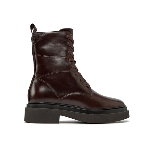 Gant Botki Zandrin Mid Boot 27541381 Brązowy ze sklepu MODIVO w kategorii Workery damskie - zdjęcie 182615232