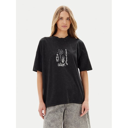 Volcom T-Shirt Voltrip B3512508 Czarny Oversize ze sklepu MODIVO w kategorii Bluzki damskie - zdjęcie 182615281