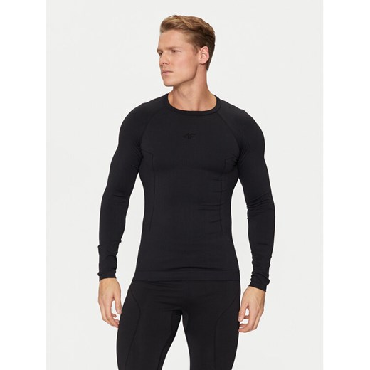 4F Bielizna termoaktywna górna 4FWAW24USEAM172 Czarny Slim Fit ze sklepu MODIVO w kategorii Bielizna termoaktywna męska - zdjęcie 182615323