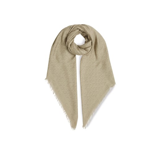 Calvin Klein Chusta Monogram Jacquard Scarf K60K608779 Zielony ze sklepu MODIVO w kategorii Szaliki i chusty damskie - zdjęcie 182615324