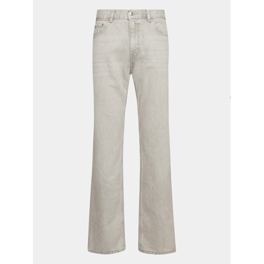 Gina Tricot Jeansy 21489 Szary Straight Fit ze sklepu MODIVO w kategorii Jeansy damskie - zdjęcie 182615333