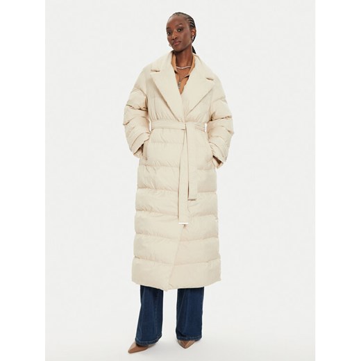 PINKO Kurtka zimowa Taccuino 103829 A0L5 Écru Regular Fit ze sklepu MODIVO w kategorii Kurtki damskie - zdjęcie 182615433
