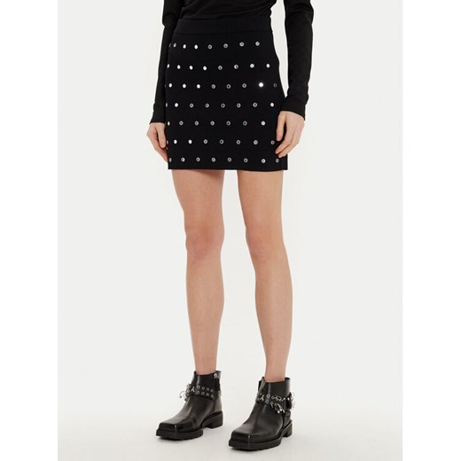 Sisley Spódnica ołówkowa 1MNPM000D Czarny Slim Fit ze sklepu MODIVO w kategorii Spódnice - zdjęcie 182615512