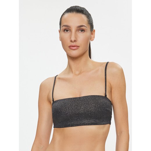 Calvin Klein Swimwear Góra od bikini KW0KW02275 Czarny ze sklepu MODIVO w kategorii Stroje kąpielowe - zdjęcie 182615542