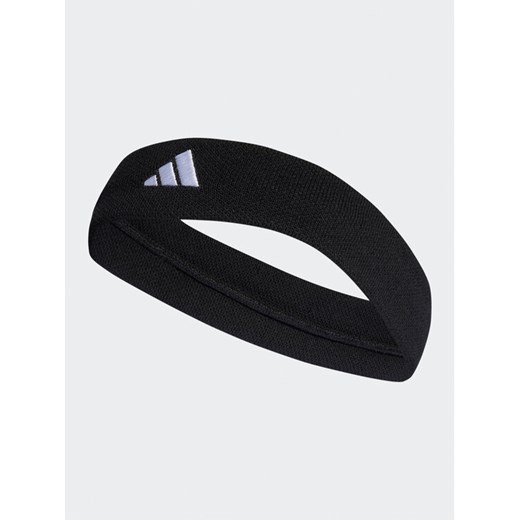 adidas Opaska materiałowa Tennis Headband HT3909 Czarny ze sklepu MODIVO w kategorii Opaski damskie - zdjęcie 182615571