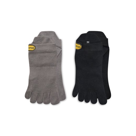 Vibram Fivefingers Zestaw 2 par stopek unisex Pack Sock S15N23P Czarny ze sklepu MODIVO w kategorii Skarpetki dziecięce - zdjęcie 182615770