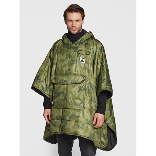 Poler Ponczo 221ACU5601 Zielony Relaxed Fit ze sklepu MODIVO w kategorii Kurtki męskie - zdjęcie 182615793