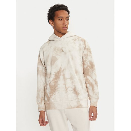 adidas Bluza ALL SZN Fleece Washed IY6595 Beżowy Regular Fit ze sklepu MODIVO w kategorii Bluzy męskie - zdjęcie 182615831