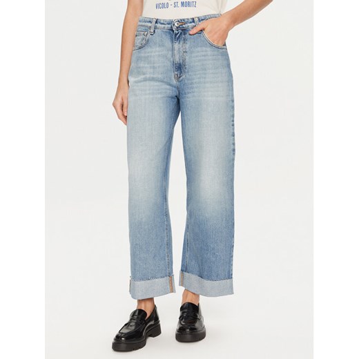 ViCOLO Jeansy DS0107 Niebieski Loose Fit ze sklepu MODIVO w kategorii Jeansy damskie - zdjęcie 182615841