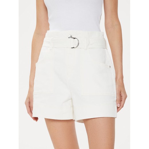 Ted Baker Szorty materiałowe Selda 274322 Biały Regular Fit ze sklepu MODIVO w kategorii Szorty - zdjęcie 182615900