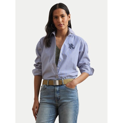 LAUREN RALPH LAUREN Koszula 200932539001 Niebieski Relaxed Fit L MODIVO