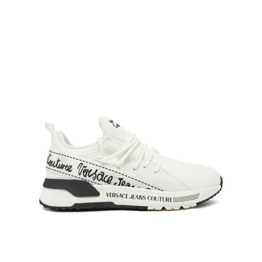 Versace Jeans Couture Sneakersy 78VA3SA8 Biały ze sklepu MODIVO w kategorii Buty sportowe damskie - zdjęcie 182615930