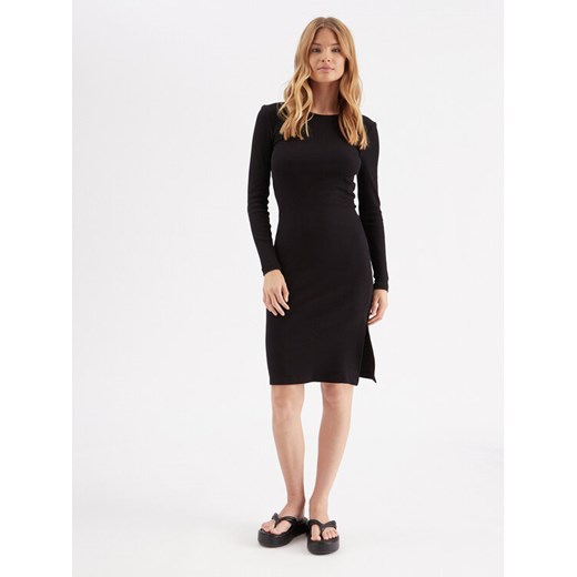 Noisy May Sukienka codzienna Maya 27027282 Czarny Slim Fit ze sklepu MODIVO w kategorii Sukienki - zdjęcie 182615931