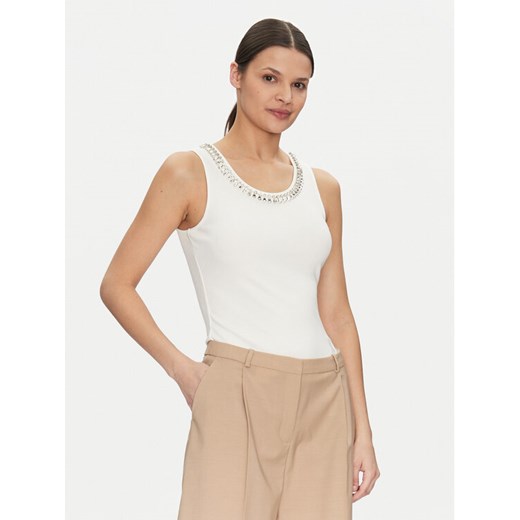 Guess Top 5RGP23 6299A Biały Regular Fit ze sklepu MODIVO w kategorii Bluzki damskie - zdjęcie 182616013