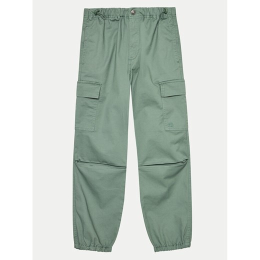 United Colors Of Benetton Joggery 4XZXCF03O Zielony Loose Fit ze sklepu MODIVO w kategorii Spodnie dziewczęce - zdjęcie 182616051