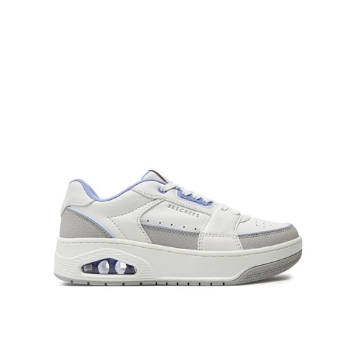Skechers Sneakersy Uno Court 177710 Biały ze sklepu MODIVO w kategorii Buty sportowe damskie - zdjęcie 182616053