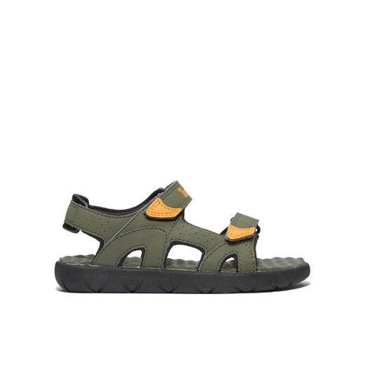 Timberland Sandały Perkins Row 2-Strap TB0A23SYA581 Khaki ze sklepu MODIVO w kategorii Sandały dziecięce - zdjęcie 182616073