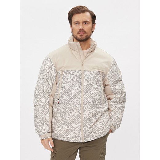 Tommy Hilfiger Kurtka zimowa New York MW0MW33629 Écru Regular Fit ze sklepu MODIVO w kategorii Kurtki męskie - zdjęcie 182616213