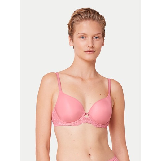 Triumph Biustonosz z fiszbiną Amourette Charm 10214459 Różowy ze sklepu MODIVO w kategorii Biustonosze - zdjęcie 182616251