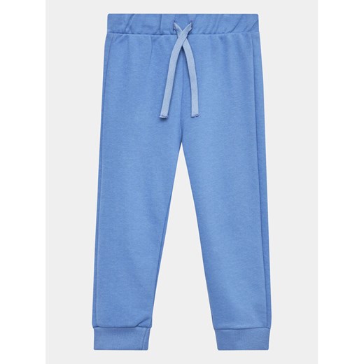 United Colors Of Benetton Spodnie dresowe 3PANGF02M Niebieski Regular Fit ze sklepu MODIVO w kategorii Spodnie chłopięce - zdjęcie 182616262