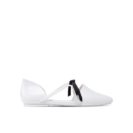 Melissa Baleriny Pointy Stripe Jason 33435 Biały ze sklepu MODIVO w kategorii Balerinki - zdjęcie 182616290