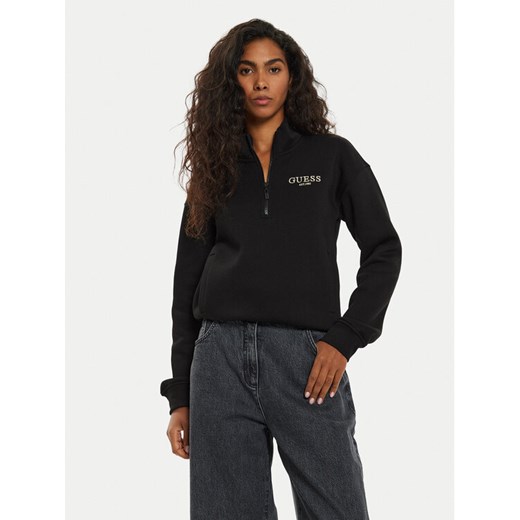 Guess Bluza V4BQ18 KCHX0 Czarny Regular Fit Guess XXS MODIVO