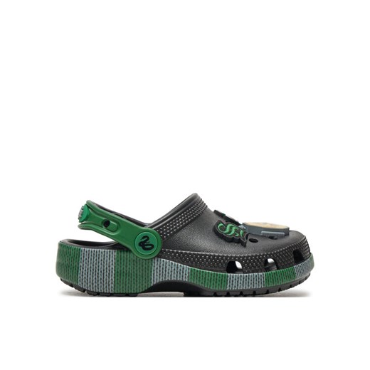 Crocs Klapki Harry Potter Classic Slytherin Clog K 210542 Czarny ze sklepu MODIVO w kategorii Klapki dziecięce - zdjęcie 182616353