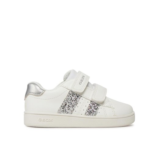 Geox Sneakersy J Eclyper Girl J45LRA 000BC C0007 M Biały ze sklepu MODIVO w kategorii Trampki dziecięce - zdjęcie 182616501
