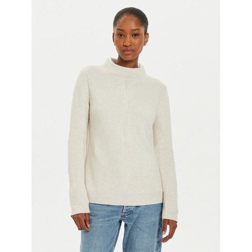 OUI Sweter 89211 1340107 Écru Regular Fit ze sklepu MODIVO w kategorii Swetry damskie - zdjęcie 182616552
