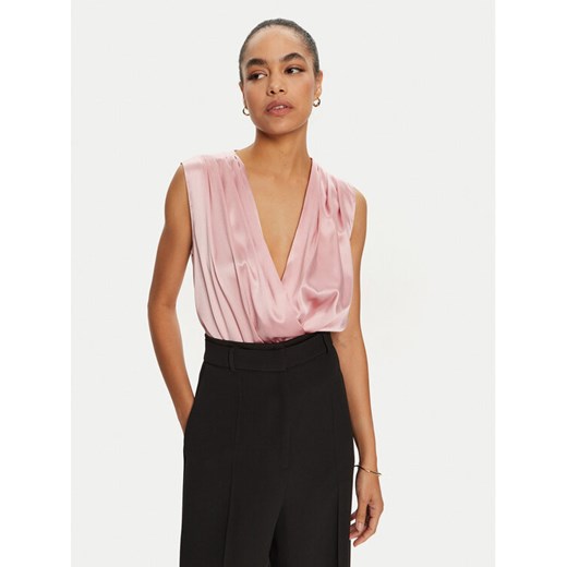 PINKO Body Ines 100122 A1RI Różowy Regular Fit ze sklepu MODIVO w kategorii Bluzki damskie - zdjęcie 182616631