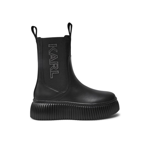 KARL LAGERFELD Sztyblety KL42343 Czarny ze sklepu MODIVO w kategorii Botki - zdjęcie 182616641