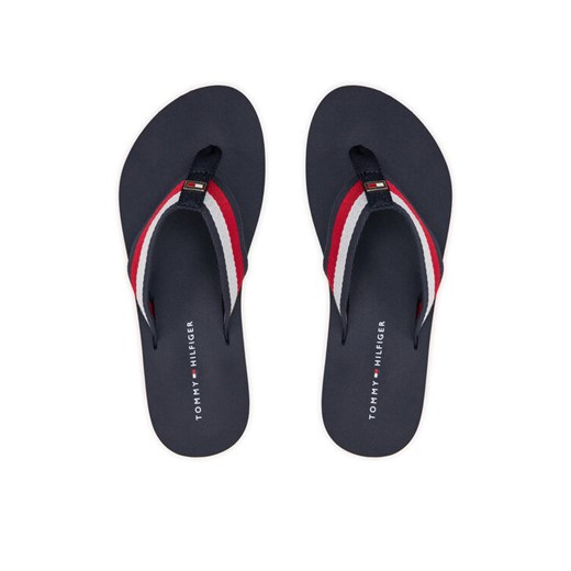 Tommy Hilfiger Japonki Corporate Beach Sandal FW0FW07986 Kolorowy Tommy Hilfiger 36 MODIVO