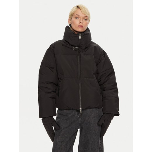 Gestuz Kurtka zimowa Pinara 10909184 Czarny Loose Fit ze sklepu MODIVO w kategorii Kurtki damskie - zdjęcie 182616721