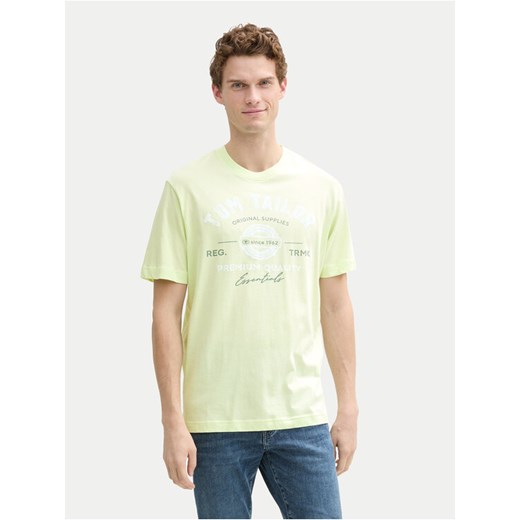 Tom Tailor T-Shirt 1037735 Zielony Regular Fit ze sklepu MODIVO w kategorii T-shirty męskie - zdjęcie 182616733