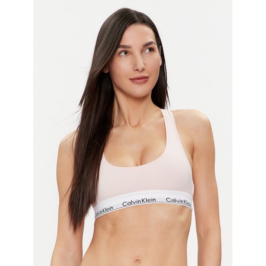 Calvin Klein Underwear Biustonosz top 0000F3785E Różowy ze sklepu MODIVO w kategorii Biustonosze - zdjęcie 182616734