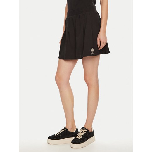 Guess Spódnica mini V5RD00 KCOK1 Brązowy Regular Fit ze sklepu MODIVO w kategorii Spódnice - zdjęcie 182616790