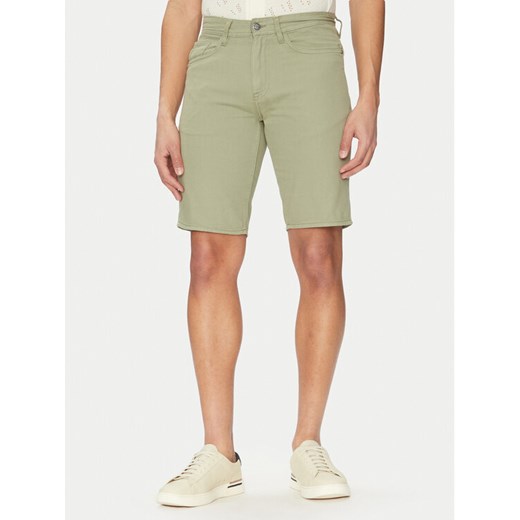 Blend Szorty jeansowe 20718128 Zielony Regular Fit ze sklepu MODIVO w kategorii Spodenki męskie - zdjęcie 182616811