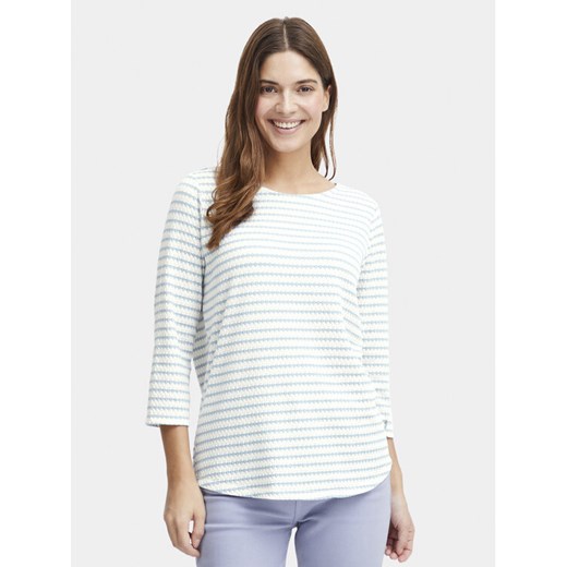 Fransa Bluzka 20613431 Niebieski Regular Fit ze sklepu MODIVO w kategorii Bluzki damskie - zdjęcie 182616874