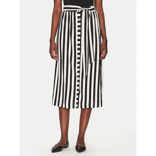 YAS Spódnica midi Savanna 26028279 Czarny Regular Fit ze sklepu MODIVO w kategorii Spódnice - zdjęcie 182616880