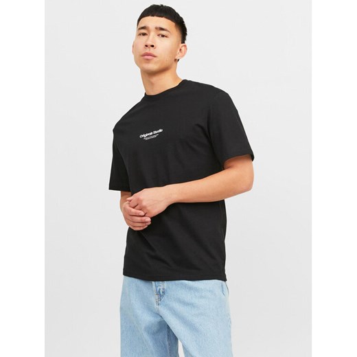 Jack&Jones T-Shirt Vesterbro 12240121 Czarny Relaxed Fit ze sklepu MODIVO w kategorii T-shirty męskie - zdjęcie 182617002