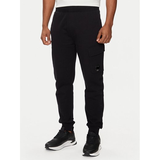 C.P. Company Spodnie dresowe 16CMSP017A005086W Czarny Regular Fit XL MODIVO