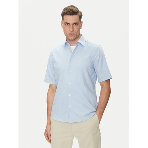 BOSS Koszula Rash_2 50537332 Błękitny Regular Fit ze sklepu MODIVO w kategorii Koszule męskie - zdjęcie 182617084