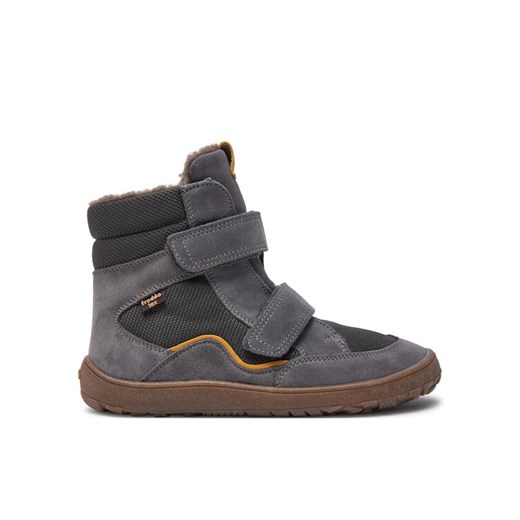Froddo Kozaki Barefoot Tex Winter G3160233-3 S Szary ze sklepu MODIVO w kategorii Buty zimowe dziecięce - zdjęcie 182617092