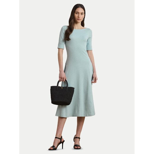 LAUREN RALPH LAUREN Sukienka codzienna 250863913015 Błękitny Regular Fit ze sklepu MODIVO w kategorii Sukienki - zdjęcie 182617144