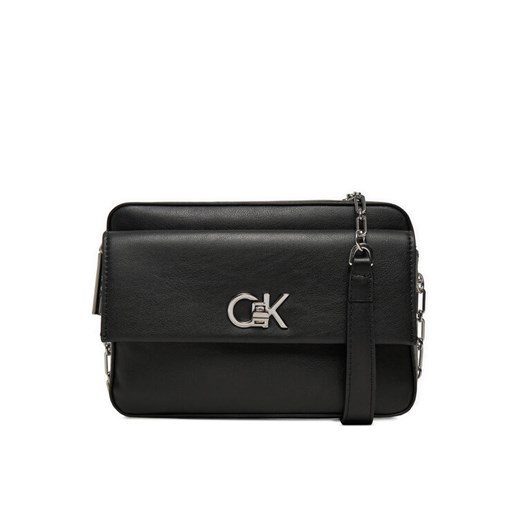 Calvin Klein Torebka Ck Pocket Camera Bag K60K613089 Czarny ze sklepu MODIVO w kategorii Listonoszki - zdjęcie 182617231